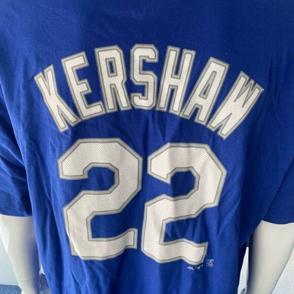 Dodgers Majestic Clayton Kershaw T-Shirt Jersey size 3XL New with tags king kers - Picture 5 of 9